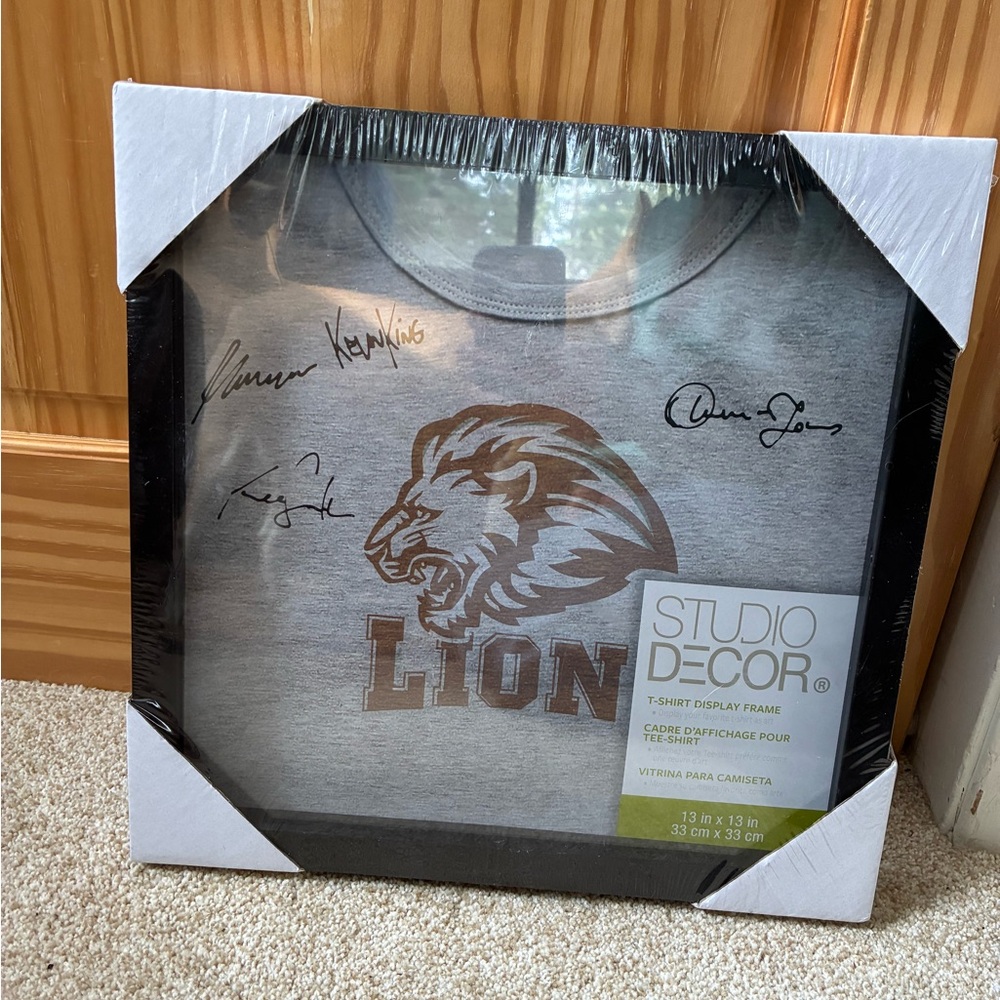 Studio Decor Gray T-Shirt Display Frame